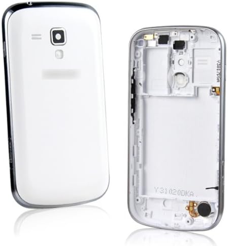 Genuine New Back Cover Battery Door Full Housing for Samsung Galaxy S Duos S7562 (White)