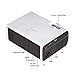 HD 1080P Video Projector with Portable Screen 84″ for Indoor Outdoor Use, Home Theater Projector Support USB SD Card VGA AV for Home Cinema TV Laptop Game Smartphonethumb 2