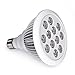 Goodia 24W Led Grow light Bulb, with Red Blue Spectrum, E26 Base Grow Plant Light for Indoor Plants Hydroponic Garden Greenhouse (3 Bands)