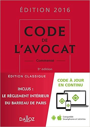 Code de lavocat