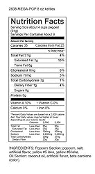 Mega-pop Popcorn 2 count, Oil and Salt Kit with