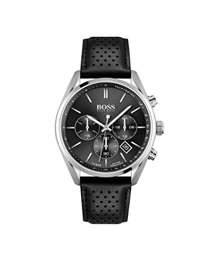 BOSS Men’s Premium Fashion Quartz Chronograph Watch | Water Resistance up to 100m (Model 1513816)