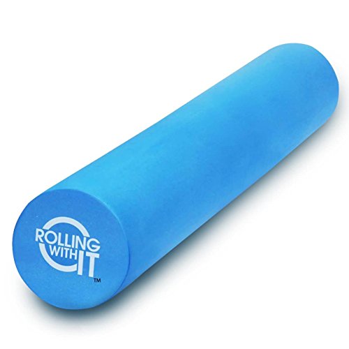 Therapeutic Grade Premium EVA Foam Roller Tight Muscles Pain Relief, Best Firm High Density