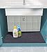 Sensko Under Sink Mat, Kitchen Cabinet Mat, Absorbent/Waterproof，Sink Drip Protector Tray ，Contains Liquids — Protects Cabinets，Washable(36