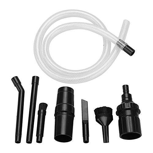 MAGT Vacuum Accessories 9Pcs Mini Micro Tool Car Vehicle Cleaning Kit Cleaning Kit Brush Nozzle Crevice Tool Universal Vacuum Cleaner Attachments