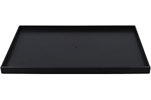 Tripod Stand Projector Tray Platform Holder with 1/4 Inch Screw Adapter for DJ Equipment Monitors and Gear Use, Black