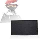 GOTOTOP Fire Pit Mat 124x75cm Fire Retardant Protective BBQ Grill Patio view 9