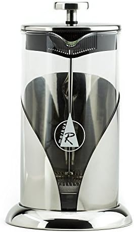 Best French Press Coffee Maker with Unique Filter System and Bonus - Brewing the Most Delicious Drink -- 1 Liter, 34 Ounce, 8 Cups/4 Mugs -- 2mm Thick Glass Carafe