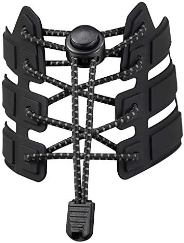 No Tie Shoelaces, Reflective Elastic Lock Shoe Laces,One Size Fits All Shoes