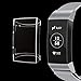 Minfex compatible with Fitbit Charge 3 Screen Protector, Chargeable Protective Case Soft&Slim TPU Cover Frame Sport Accessories for Fitbit Charge 3/Charge 3 SE Fitness Activity Tracker (1 Pack(Clear))