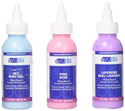 Yudu 3 Pack Ink, Pastel