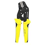 Meterk Professional Wire Crimper Engineering Ratchet Terminal Crimping Pliers JX-06WF 0.25-6 mm2 Bootlace Ferrule Crimper Crimping Tool Cord End Terminals 24-10AWG