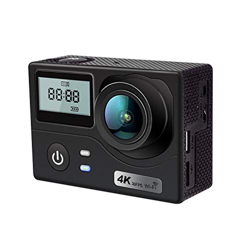 BFZJ Action Kamera Ultra HD 4K 1080P WiFi 2.0"170D Unterwasser wasserdichter Helm Video Recording Kameras Mini Sport Cam DV Fernbedienung – Bild 7