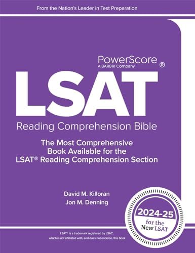 Amazon.com: The PowerScore LSAT Logical Reasoning Bible 2024-2025