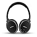 JIFFY J200 Active Noise Cancelling Wireless bluetooth Over-ear Stereo Headphones with Mic for all 3.5mm & Bluetooth device - Black