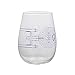 Vandor Star Trek 18 Ounce Contour Glass Tumblers, 2 Piece Set (80112)