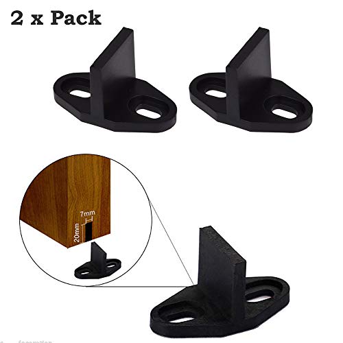 PeggyHD Barn Door Hardware Floor Guide Sliding Wood Door Floor Mounted