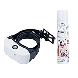 Jing Cheng [Newest 2019] Dog Bark Spray Collar, Rechargeable Waterproof Anti-bark Adjustable Pet Training Collars Device for Small Medium Large Dogs