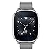 ASUS ZenWatch 2 Silver with Metal band 37mm Smart Watch with Quick Charge Battery, 4GB Storage, 1.45-inch AMOLED Gorilla Glass 3 TouchScreen, IP67 Water Resistant (International Version)