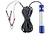 Underwater Night Fishing Light Green Submersible LED Lamp Bait Squid Fish Attracting Snook Light Dock Boat Light 12-24V 20ft Cord