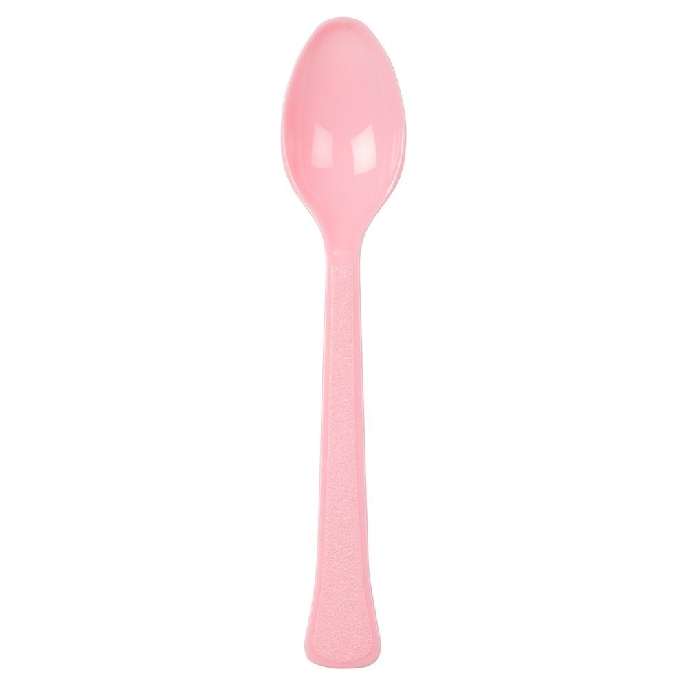 Amazon.com: JAM PAPER Premium Utensils Party Pack - Plastic Spoons - Baby Pink - 48 Disposable Spoons/Pack: Kitchen & Dining