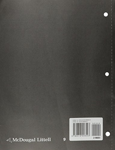 McDougal Littell Literature: Grammar for Writing Workbook Answer Key Grade 9 - //coolthings.us