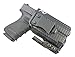 Fierce Defender IWB Kydex Holster Compatible with Glock 19 23 32 w/APLc The Paladin Series -Made in USA- GEN 5 Compatible (Carbon Fiber)