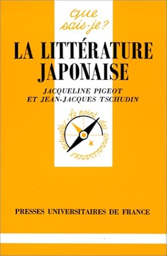 Download La Littérature japonaise PDF