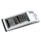 Chef Craft 21005 Non-Skid Bottom Flat Grater, Stainless Steel Plastic