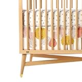 DwellStudio Canvas Crib Skirt, Treetops