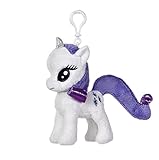Aurora World My Little Pony Clip-On Rarity Pony Plush, 4.5