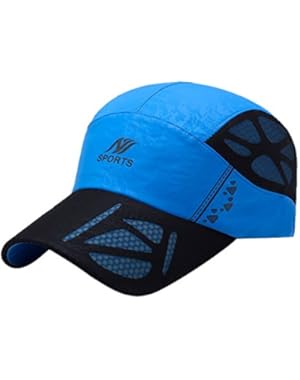 Trucker Hat Quick Dry Breathable Mesh Warerproof Cap Adjustable Snapback Baseball Cap