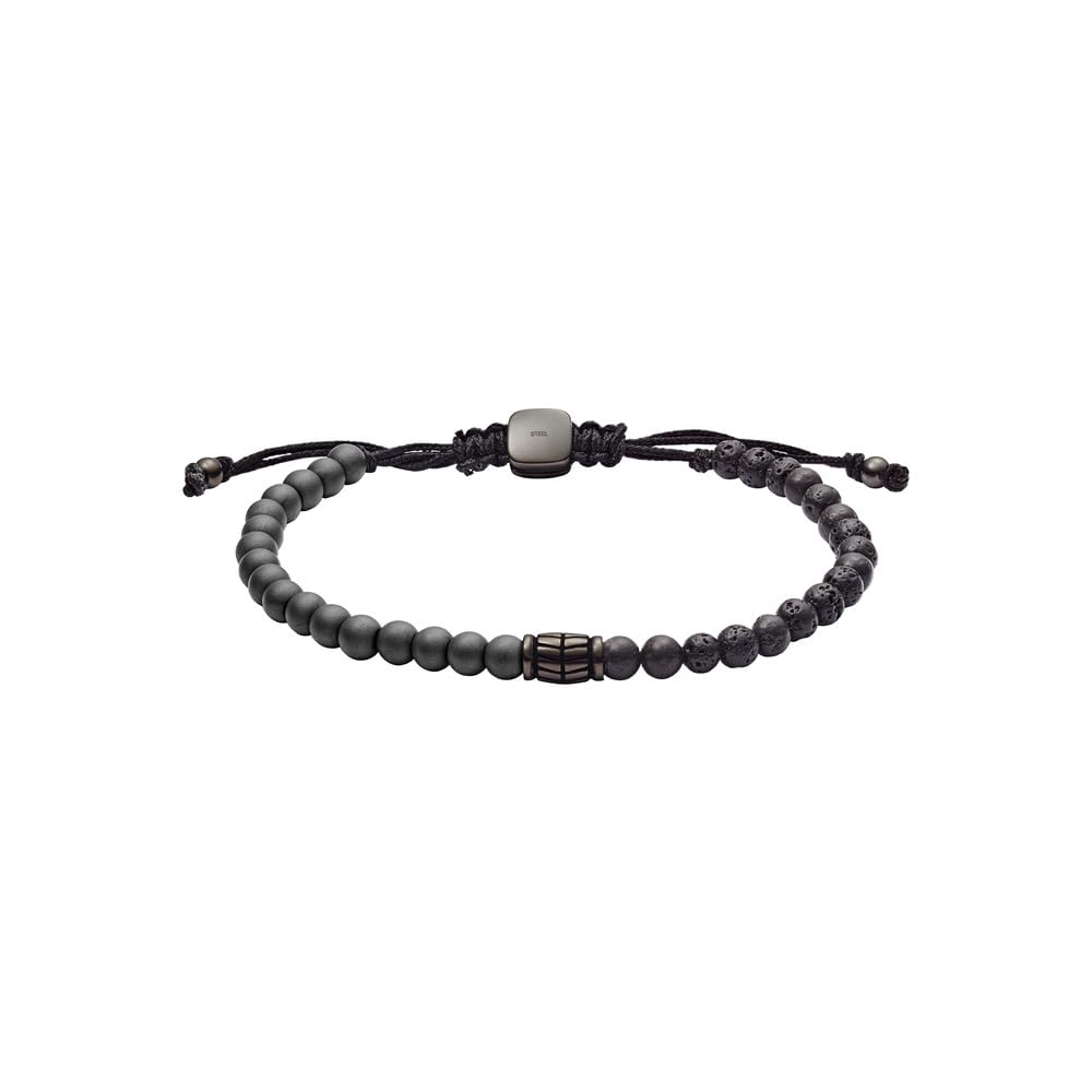 Fossil Bracelet for Men Vintage Casual, 170 x 250mm black Other Bracelet, JF03008793