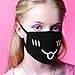 20 Pieces Cute Cartoon Mouth Mask Funny Teeth Pattern Mask Anti-dust Muffle Mask for Teens Men Women