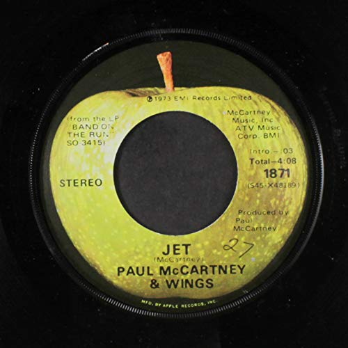 PAUL MCCARTNEY & WINGS Jet / Let Me Roll It Music