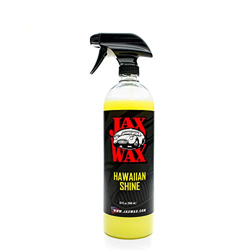 Jax Wax Hawaiian Shine Carnauba Car Wax - Quick Detail Spray - 32 Ounce