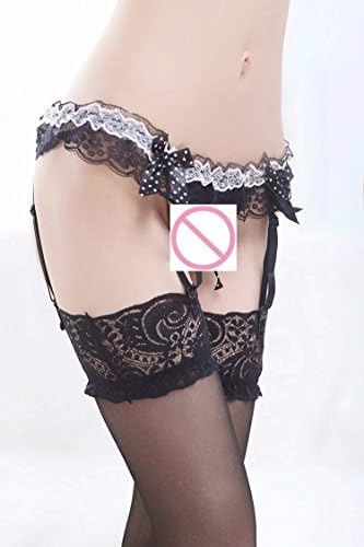 Fashion Women 3 Pcs/Lot Sheer Net Lace Tighs Charming Lace Pantyhose,Black Set