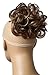 CAISHA Messy Scrunchie Bun Voluminous Wavy Hairpiece Heat-resistant Synthetic Fibres Chestnut Brown Dark Blonde Mix G40A