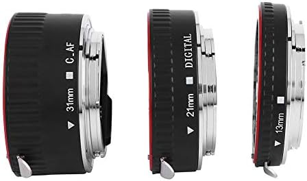 Mugast 接写リング オートフォーカスレンズリング 31mm Ef Sカメラ用 市場 13mmマクロエクステンション延長チューブセット 21mm キヤノンef