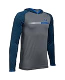 Under Armour Boys' Tech Hoodie, Graphite (040), Youth Large