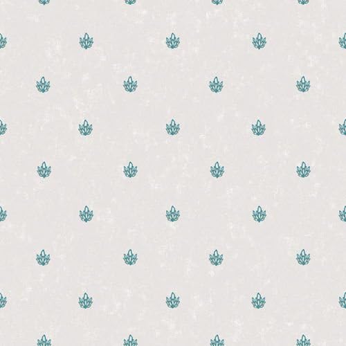 Galerie G67389 Indo Chic, Blue/Grey
