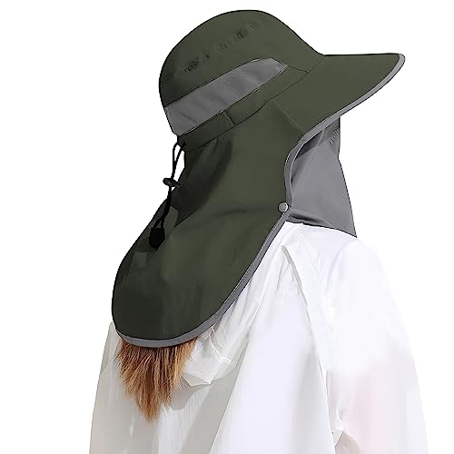 Outdoor Sun Hat with Neck Flap