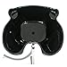 ZENY Pro Portable Shampoo Sink Basin w/Drain Height Adjustable Salon Hair Treatment Bowl, Black (Black)