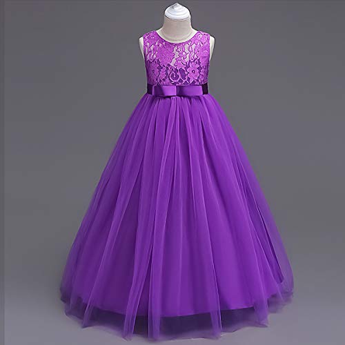 Big-Girl-Vintage-Lace-Junior-Bridesmaid-Dress-Dance-Ball-Pageant-Maxi-Gown-Floor-Long-for-Party-Wedding