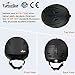 TurboSke Ski Helmet, Snow Sports Helmet, Snowboard Helmet Men Women Youth (Black, M (21