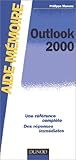 Image de Aide-mémoire, Outlook 2000