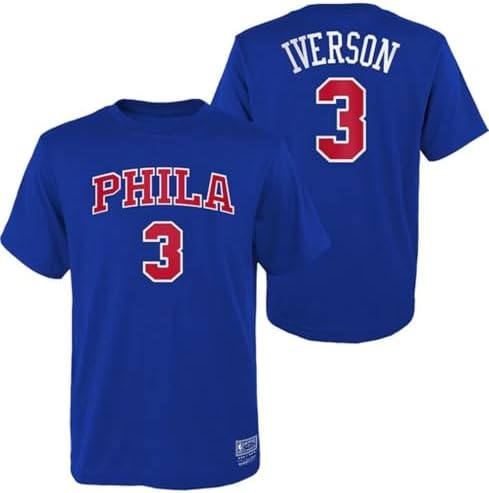 Amazon.com: Mitchell & Ness Allen Iverson #3 Philadelphia 76ers