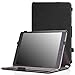 MoKo Samsung Galaxy Tab A 9.7 Case - Slim-Fit Multi-angle Folio Cover Case for 2015 Galaxy Tab A Tablet 9.7 inch (SM-T550 / P550), With Auto Wake/Sleep and Stylus Pen Loop, BLACK