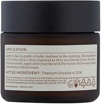 perricone md high potency classics face finishing & firming tinted moisturizer