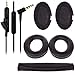 3in1 Kit for Bose QuietComfort 15 Headphones, Soft Replacement Memory Foam Ear Pad Cushion + Headband + 3.5mm Audio Cable Cord for Bose QC15 Headphones primary